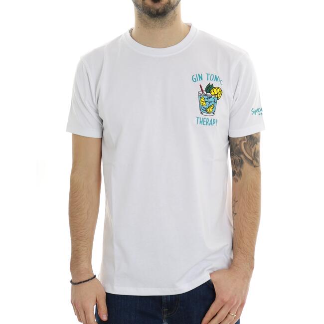 T-SHIRT GIN TONIC THERAPY SUPERCULTURE - Mad Fashion | img vers.1300x/